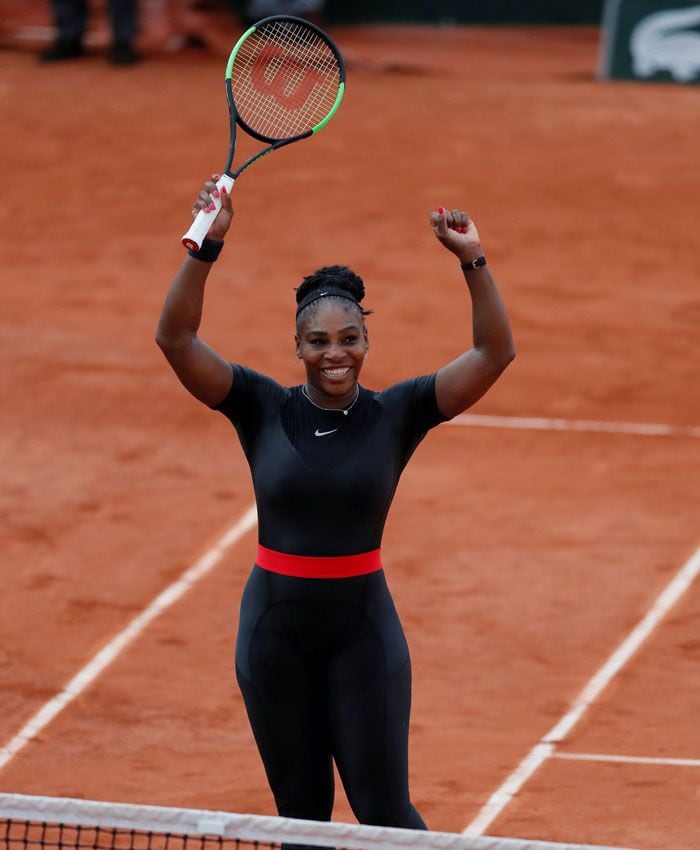 serena williams negro roland garros