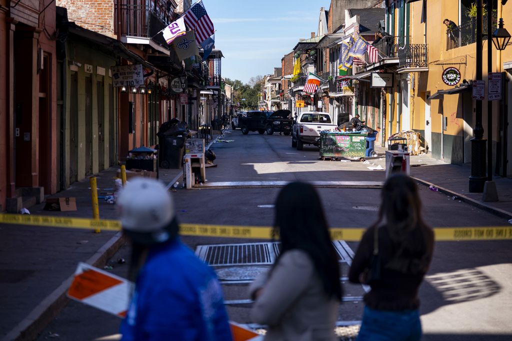 Nueva Orleans, donde ha tenido lugar un atentado terrorista en Año Nuevo