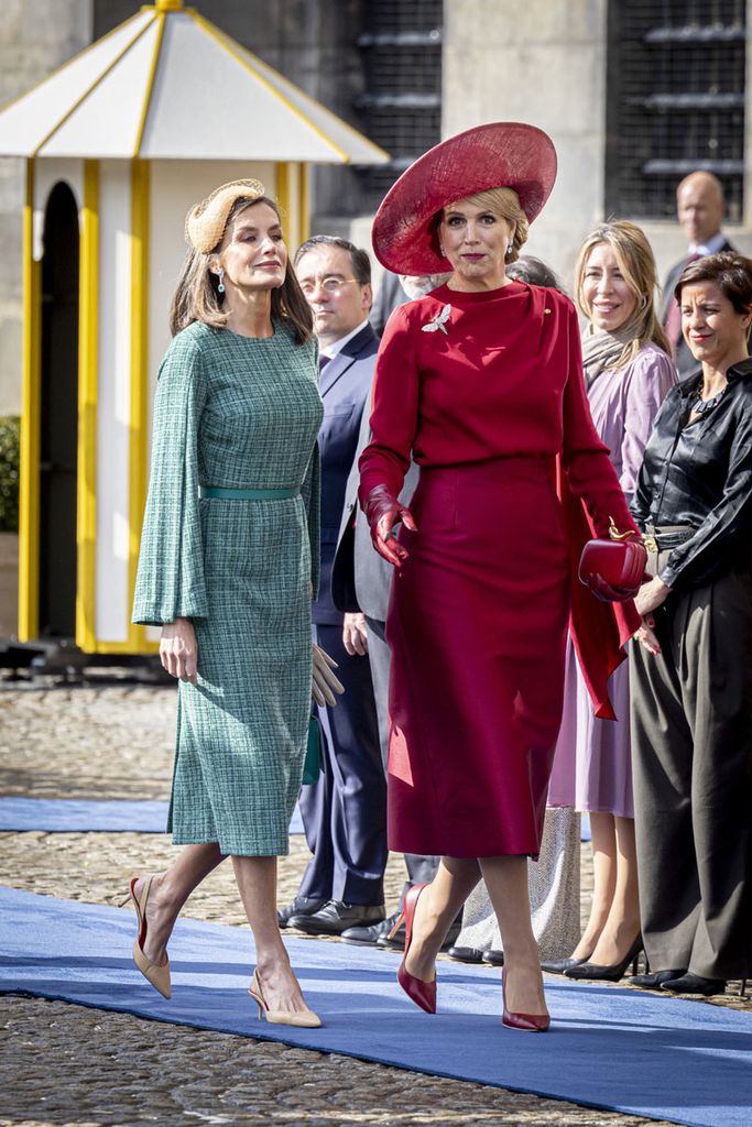 Máxima de Países Bajos y reina Letizia