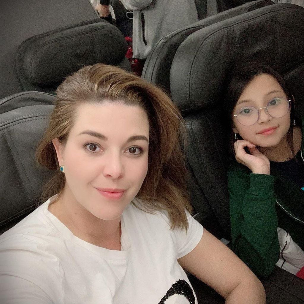 Alicia Machado y su hija