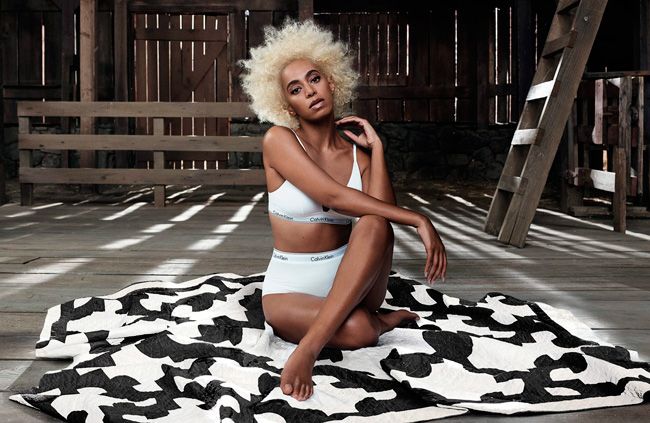 Solange Knowles para Calvin Klein