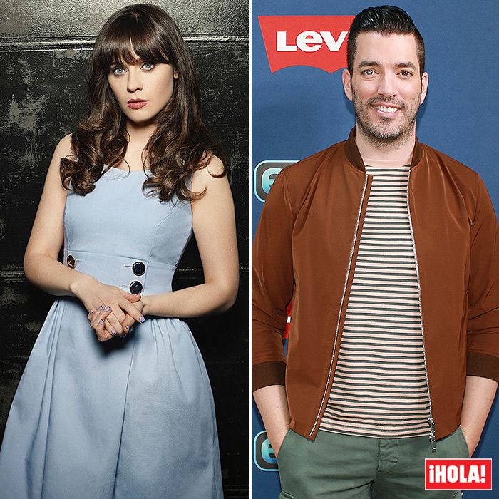 Zooey Deschanel encuentra el amor al lado de Jonathan Scott, uno de los gemelos  de 'La casa de mis sueños'