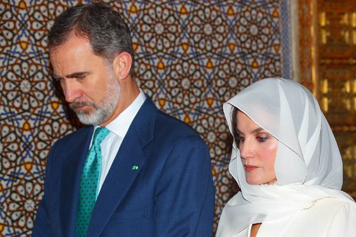 Don Felipe y doña Letizia en Marruecos