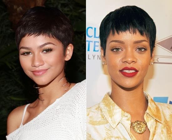 Sin lugar a dudas, Rihanna es una de las mujeres que más ha cambiado de estilo a lo largo de su vida. A principios de 2014, la cantante lucía un tono muy oscuro en su cabello, y en esta ocasión lo llevaba muy largo, suelto y rizado.
