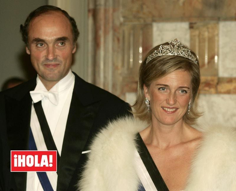 Los príncipes Astrid y Lorenz de Bélgica