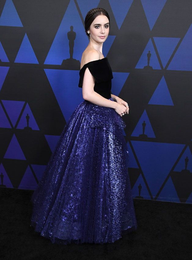 lily collins governors_awards013a