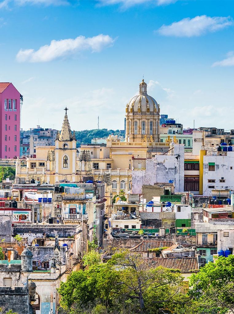 Imagen del centro de La Habana, Cuba