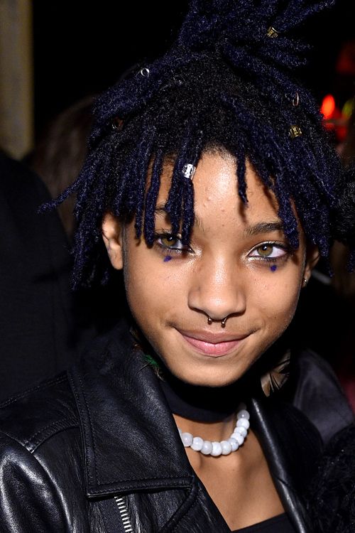 Así luce Willow Smith el dot eyeliner