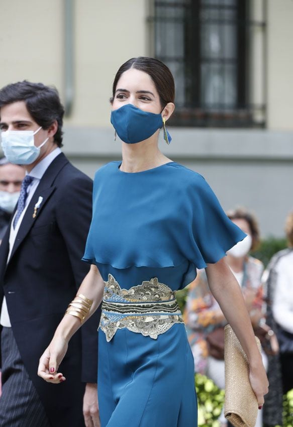 Sofía Palazuelo en la boda de Belén Corsini 