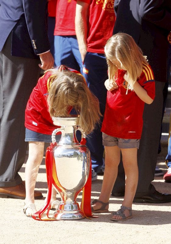 La Princesa Leonor y la infanta Sofía