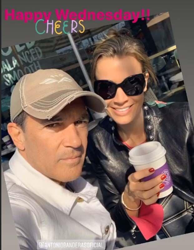 Antonio Banderas y Nicole Kimpel, de compras por Los Angeles 
