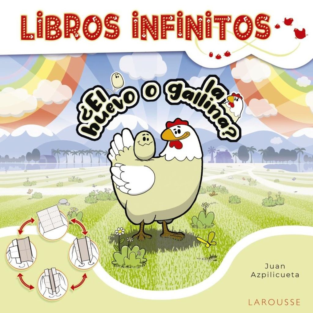 libros infinitos el huevo o la gallina de juan azpilicueta larousse 