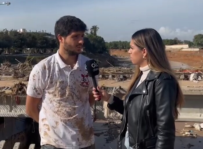 Bosco, joven afectado por la DANA