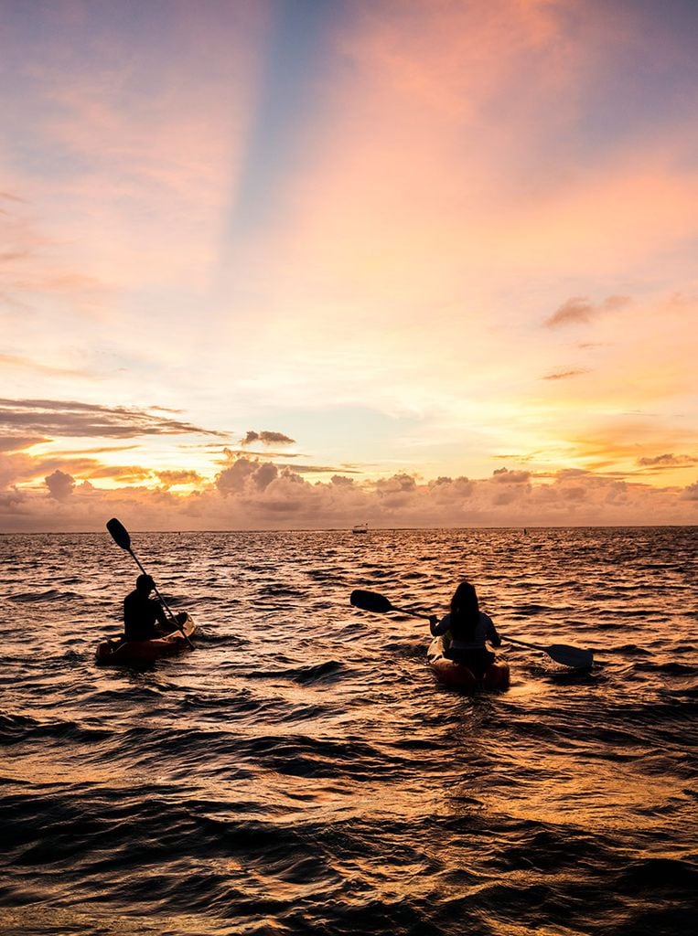 kayak en Isla Mauricio