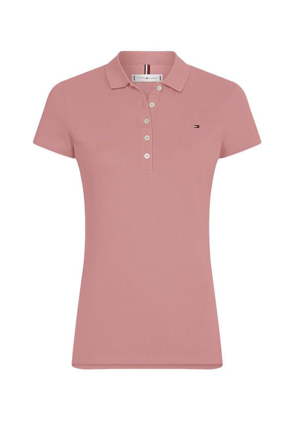 polo rosa tommy hilfiger