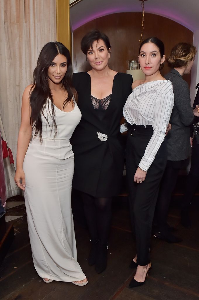 Kim Kardashian, Kris Jenner y Jen Atkin 