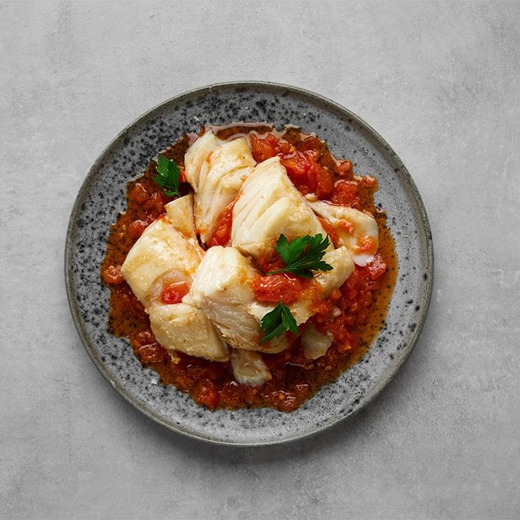 bacalao con tomate