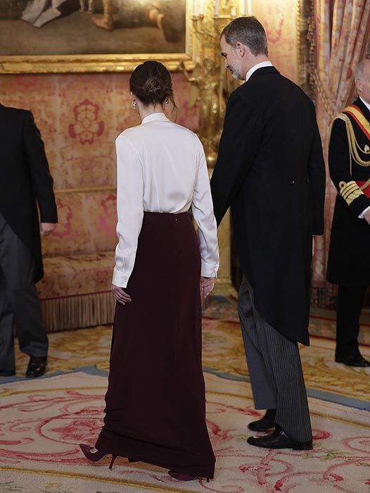 Los Reyes Felipe y Letizia