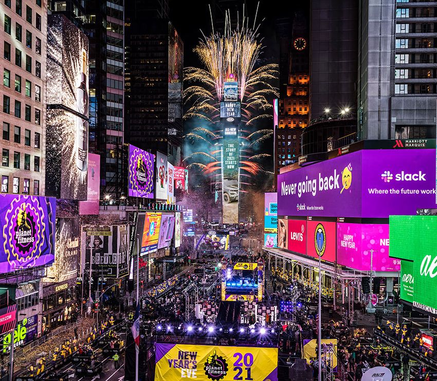 nye ball drop times square