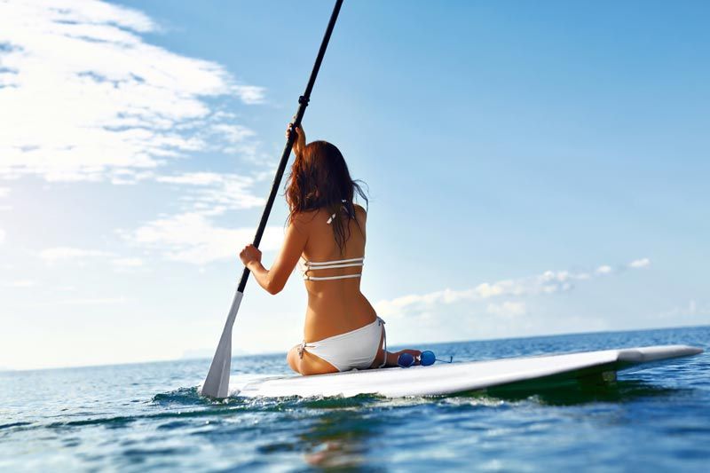 paddle surf