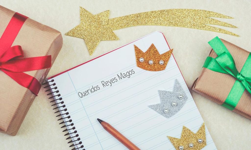 carta a los reyes magos decorada