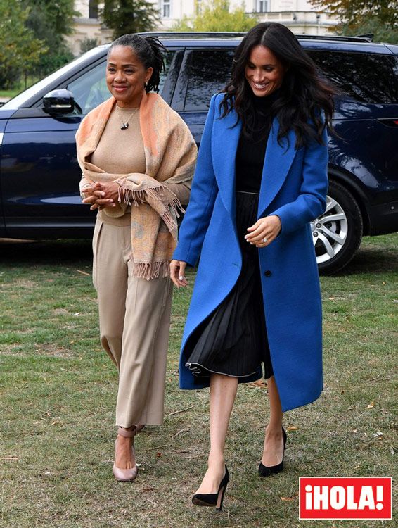 Meghan Markle y Doria Ragland