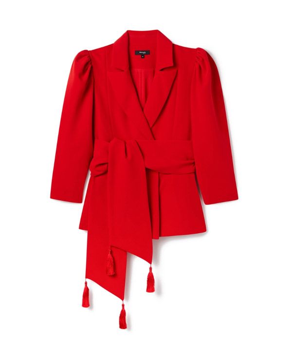 chaqueta roja