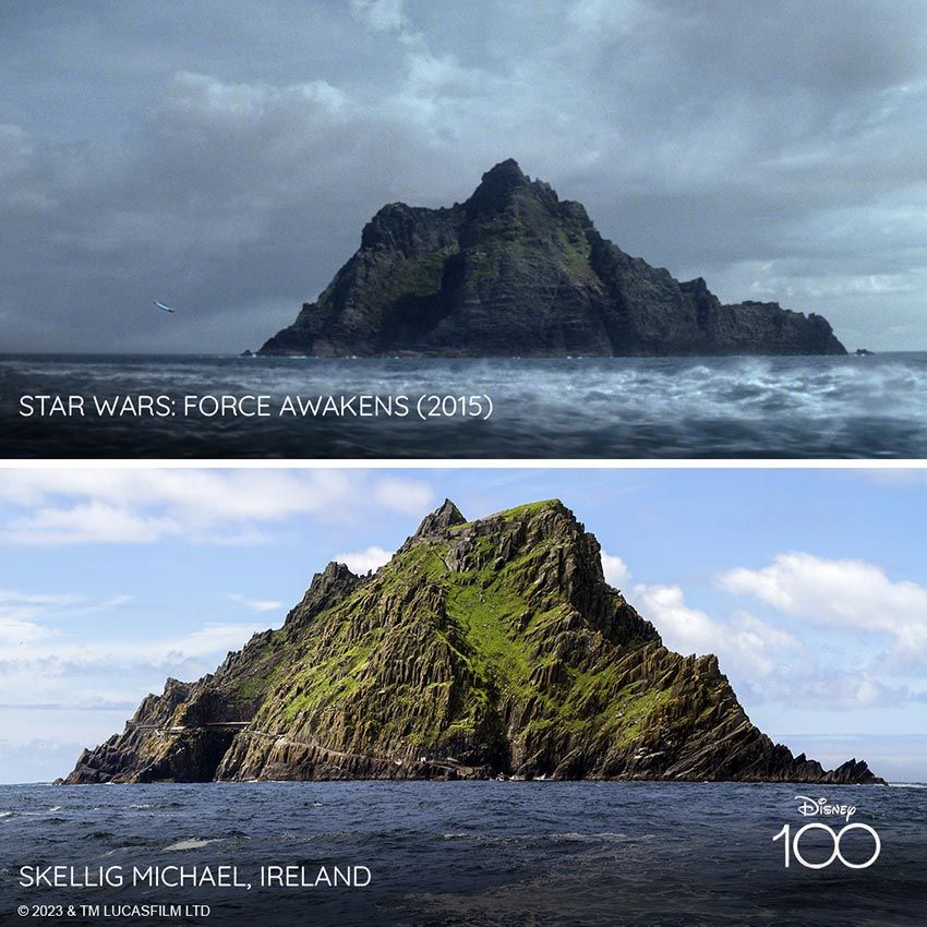 star wars el despertar de la fuerza x skellig michael