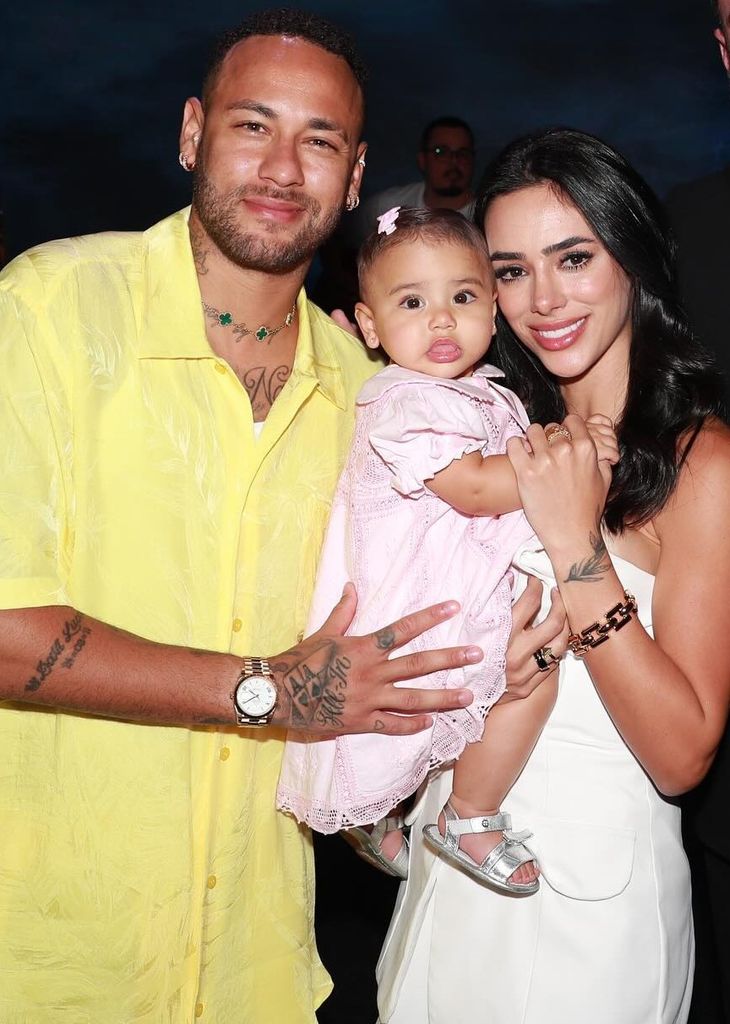 Neymar Jr, con Bruna Biancardi ya son padres de la pequeña Mavie.