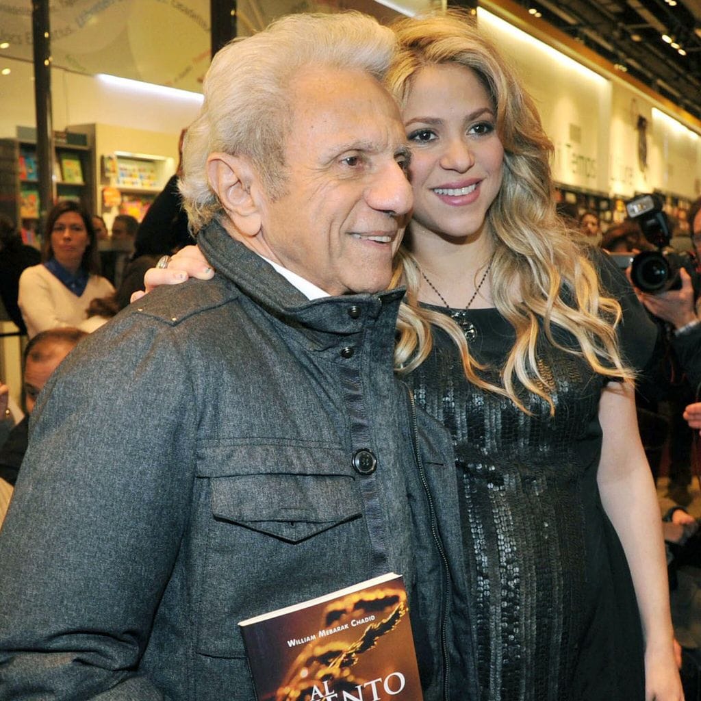 Shakira y su padre