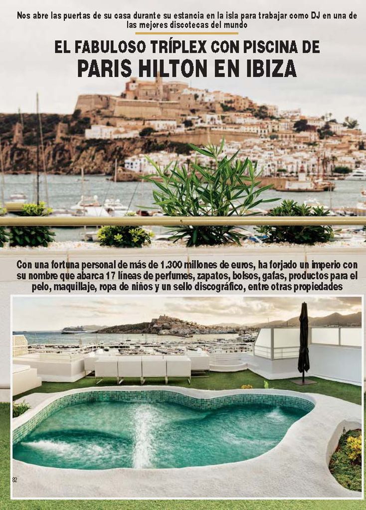 Triplex paris Hilton en Ibiza