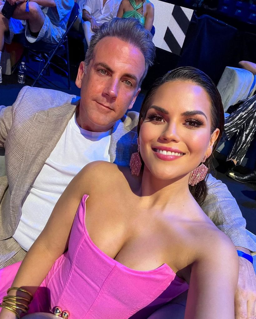 Carlos Ponce y Karina Banda