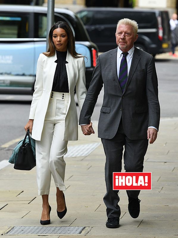 Boris Becker y Lilian de Carvalho Monteiro