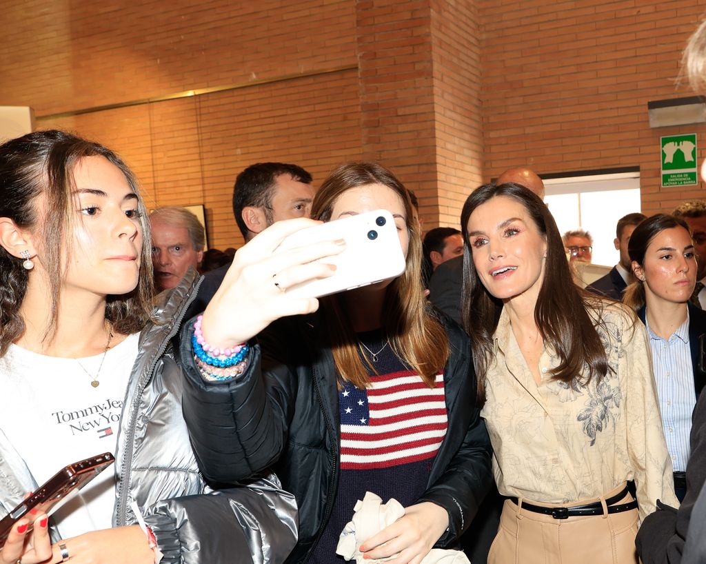 La reina Letizia con el tour del Talento 