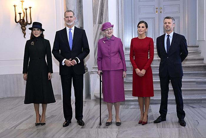 Los reyes Felipe y Letizia en Dinamarca