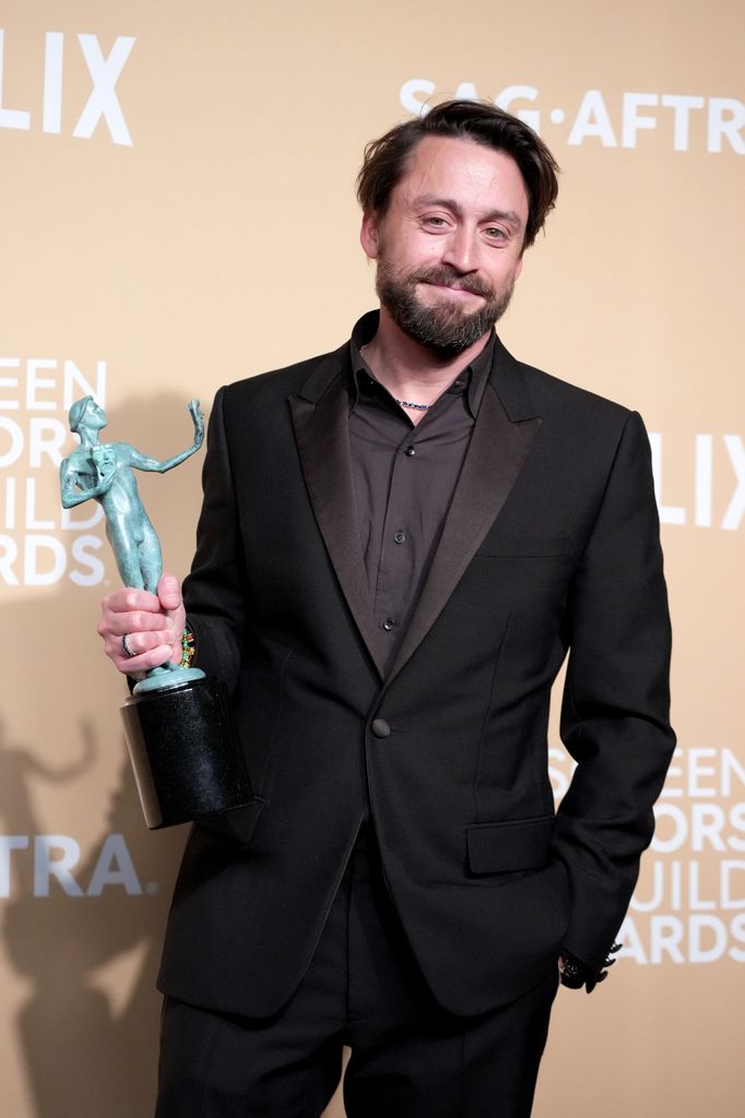 Kieran Culkin, ganador por "Outstanding Performance by a Male Actor in a Supporting Role" por su papel en "A Real Pain" durante los pasados SAG Awards 2025