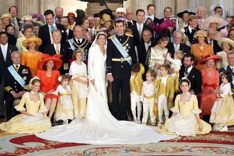 Boda de los reyes Felipe y Letizia