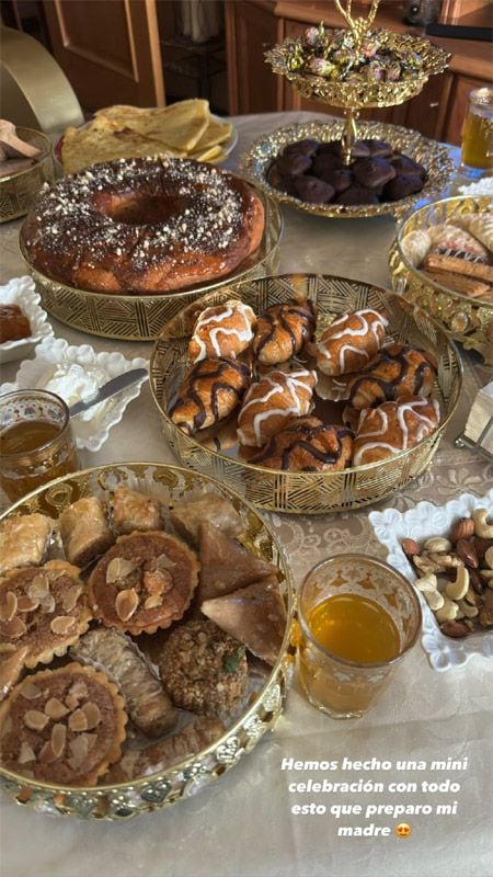 El desayuno de la boda de Isa Pantoja y Asraf Beno