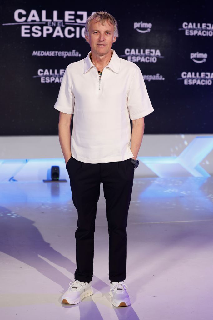 Jesús Calleja en la presentación de 'Calleja en el espacio'