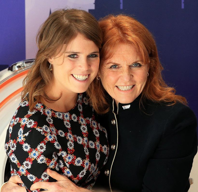 Sarah Ferguson y su hija Eugenia