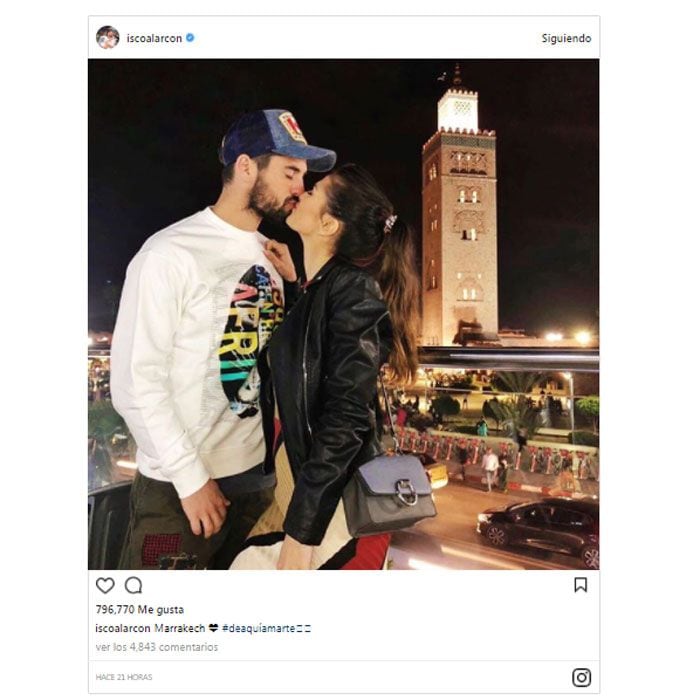 Isco Alarcón y Sara Sálamo