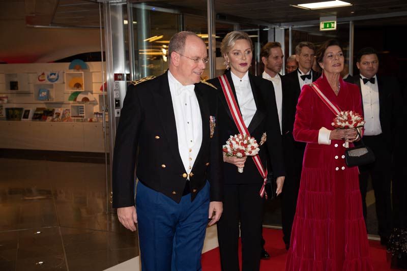 Cena de gala por el Día Nacional de Mónaco