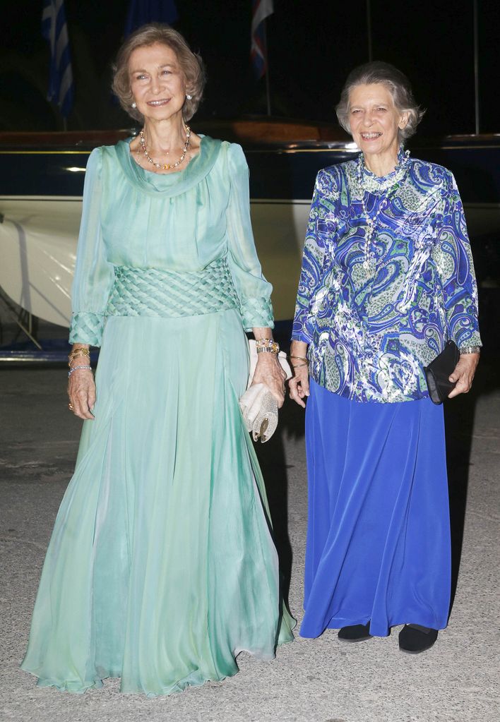 Doña Sofia e Irene de Grecia