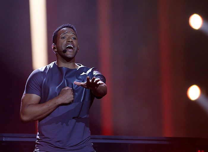 Cesár Sampson en Eurovisión