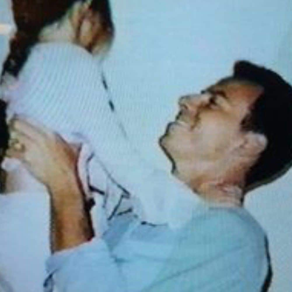 Erik Menéndez with his daughter Talia 