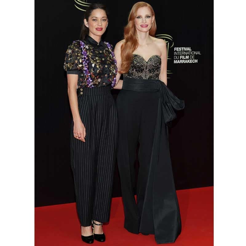 Marion Cotillard y Jessica Chastain