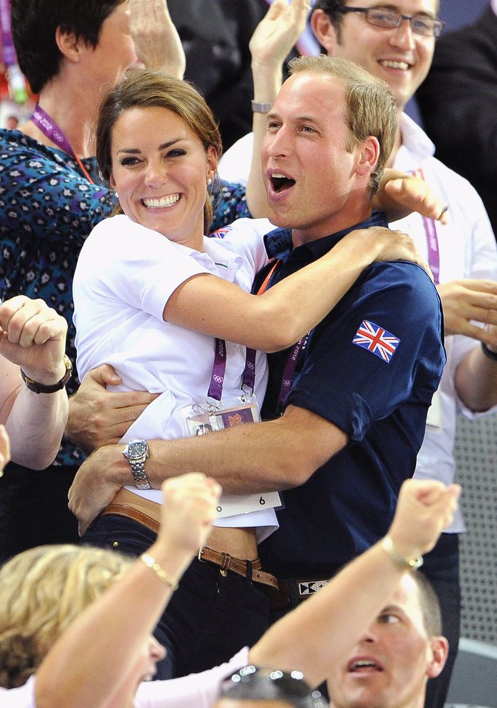 Kate y William disfrutaron al máximo los Juegos Olímpicos de Londres 2012.
