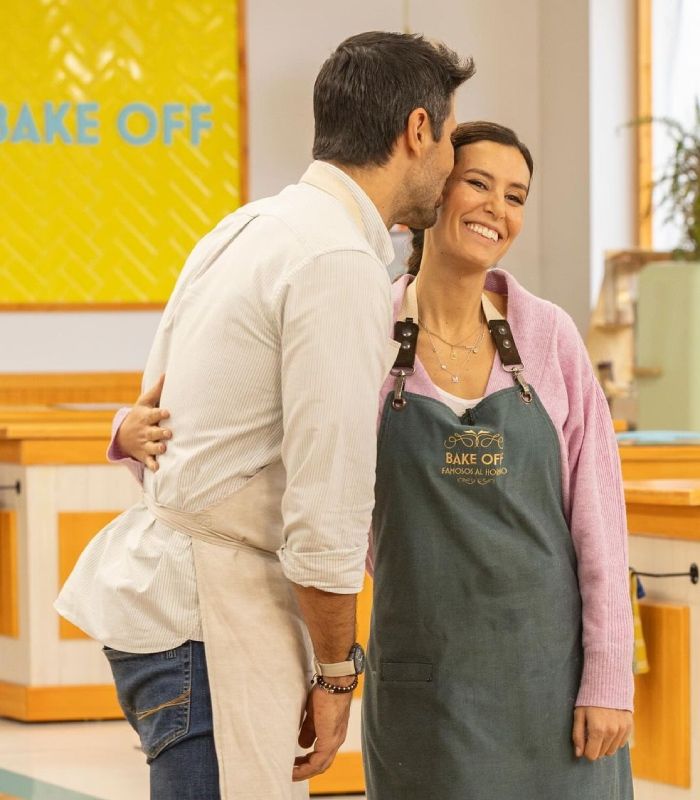 Ana Boyer y Fernando Verdasco en 'Bake off'