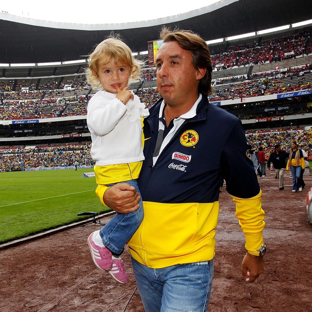 Emilio Azcárraga y su hija Hanna