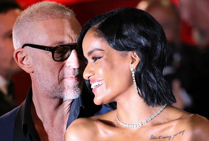 Vincent Cassel y Narah Baptista pasean su amor en Cannes